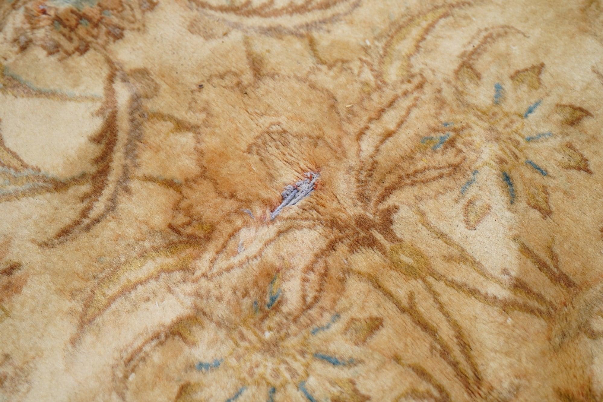 Tappeto persiano Tabriz vintage 8'10'' x 11'8'' in vendita 1