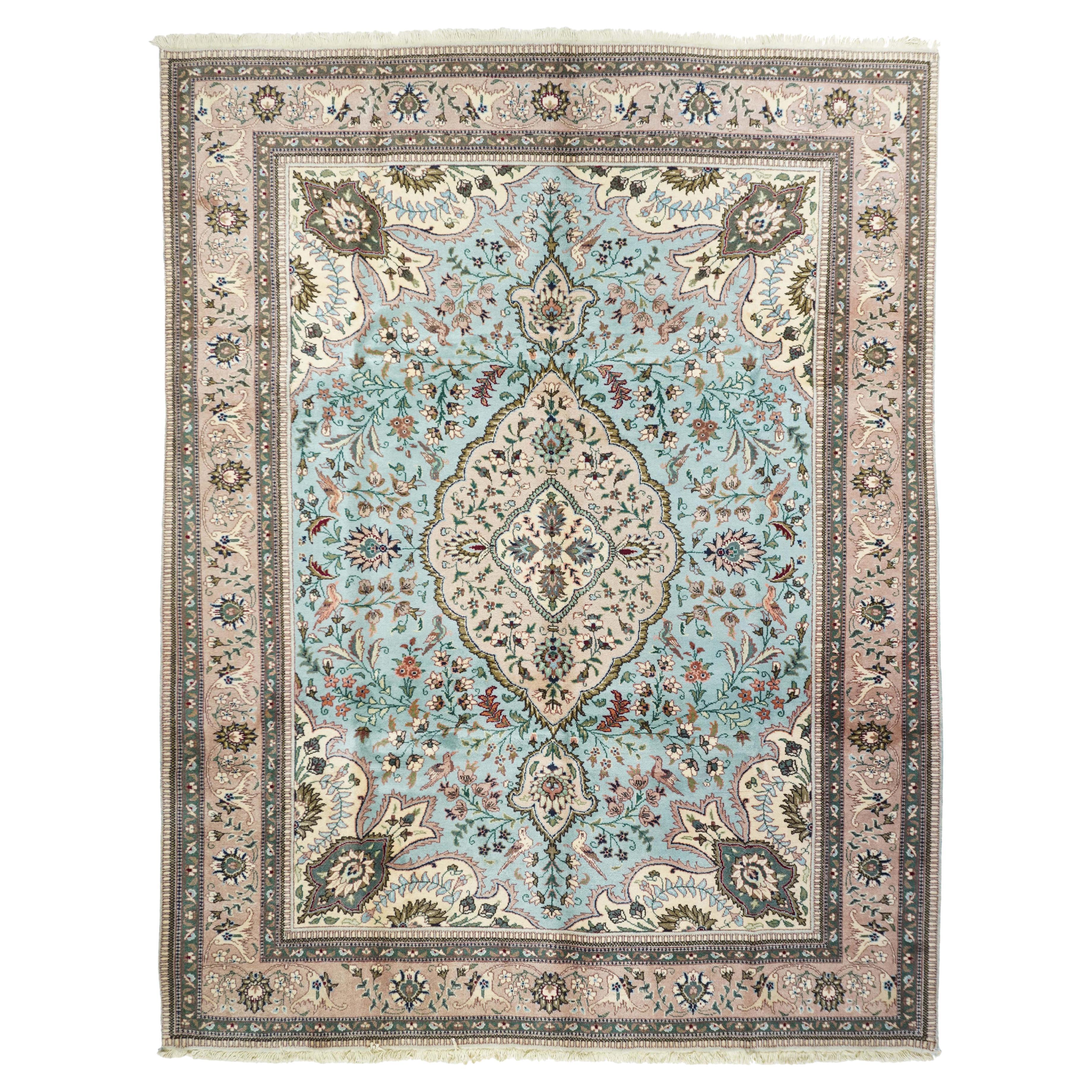 Persischer Täbris-Teppich im Vintage-Stil 8'3'' x 10'8''
