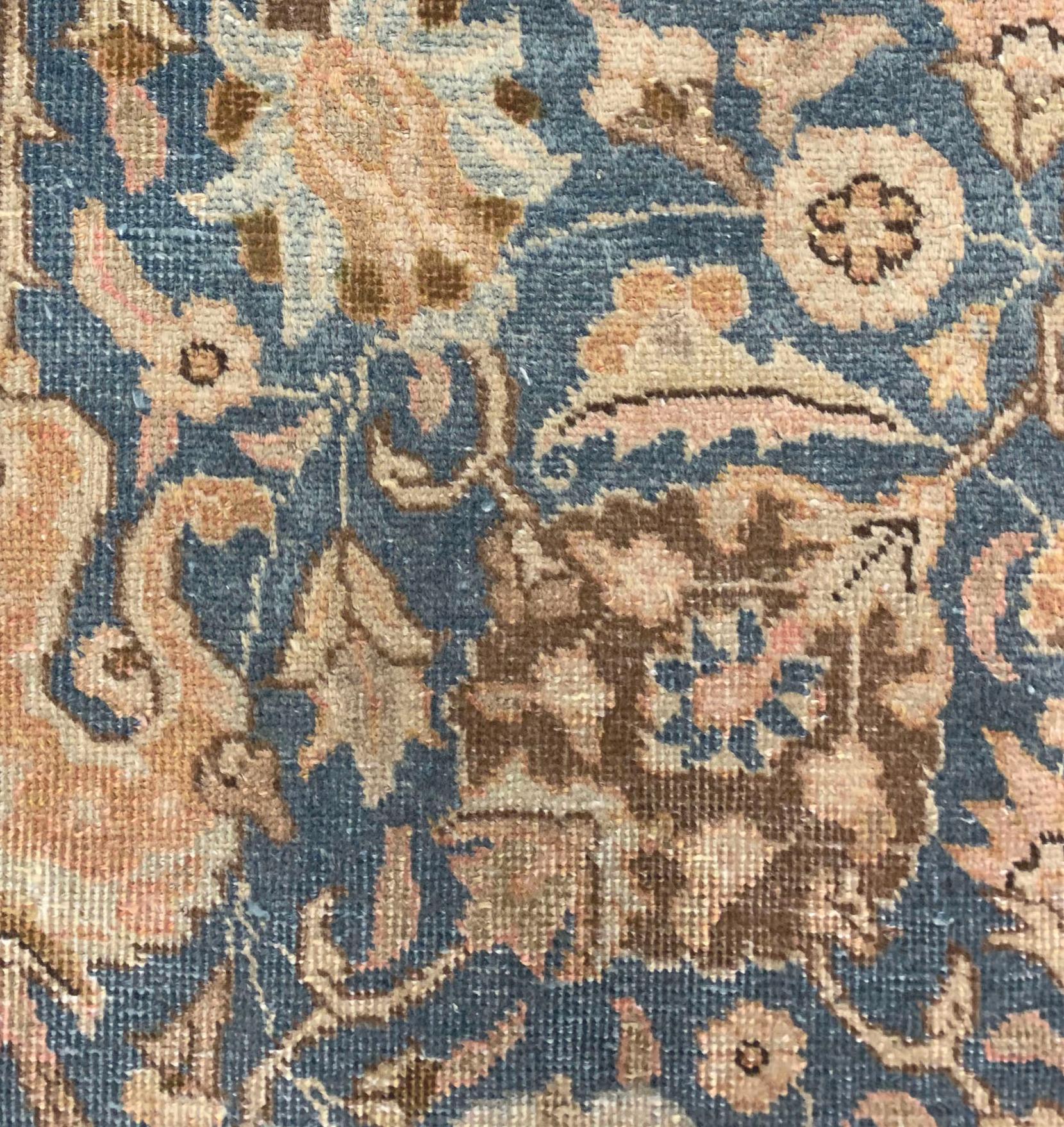 Tapis persan vintage de Tabriz  8'5 x 11' pouces en vente 1