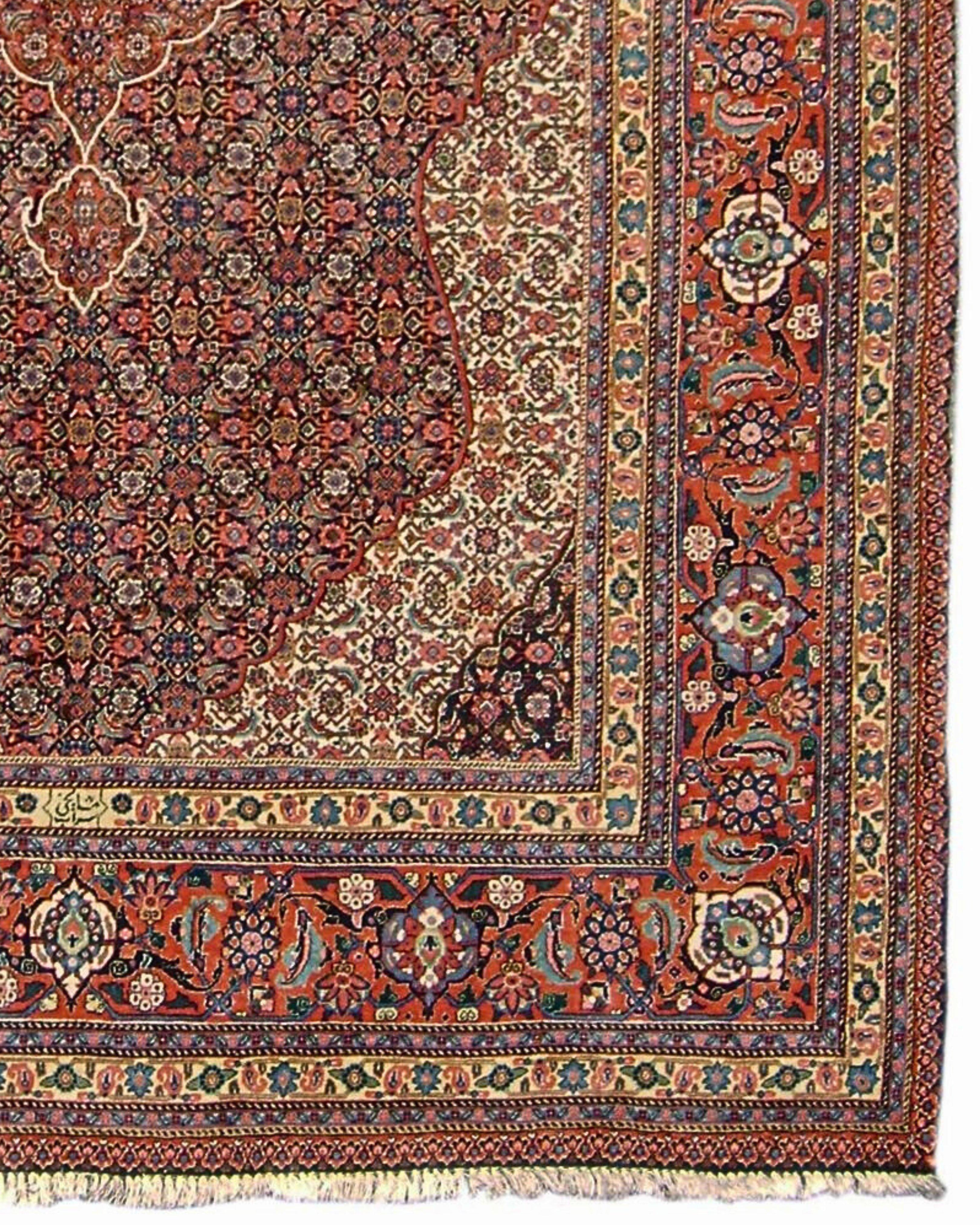 20th Century Vintage Persian Tabriz Rug, c. 1970 For Sale