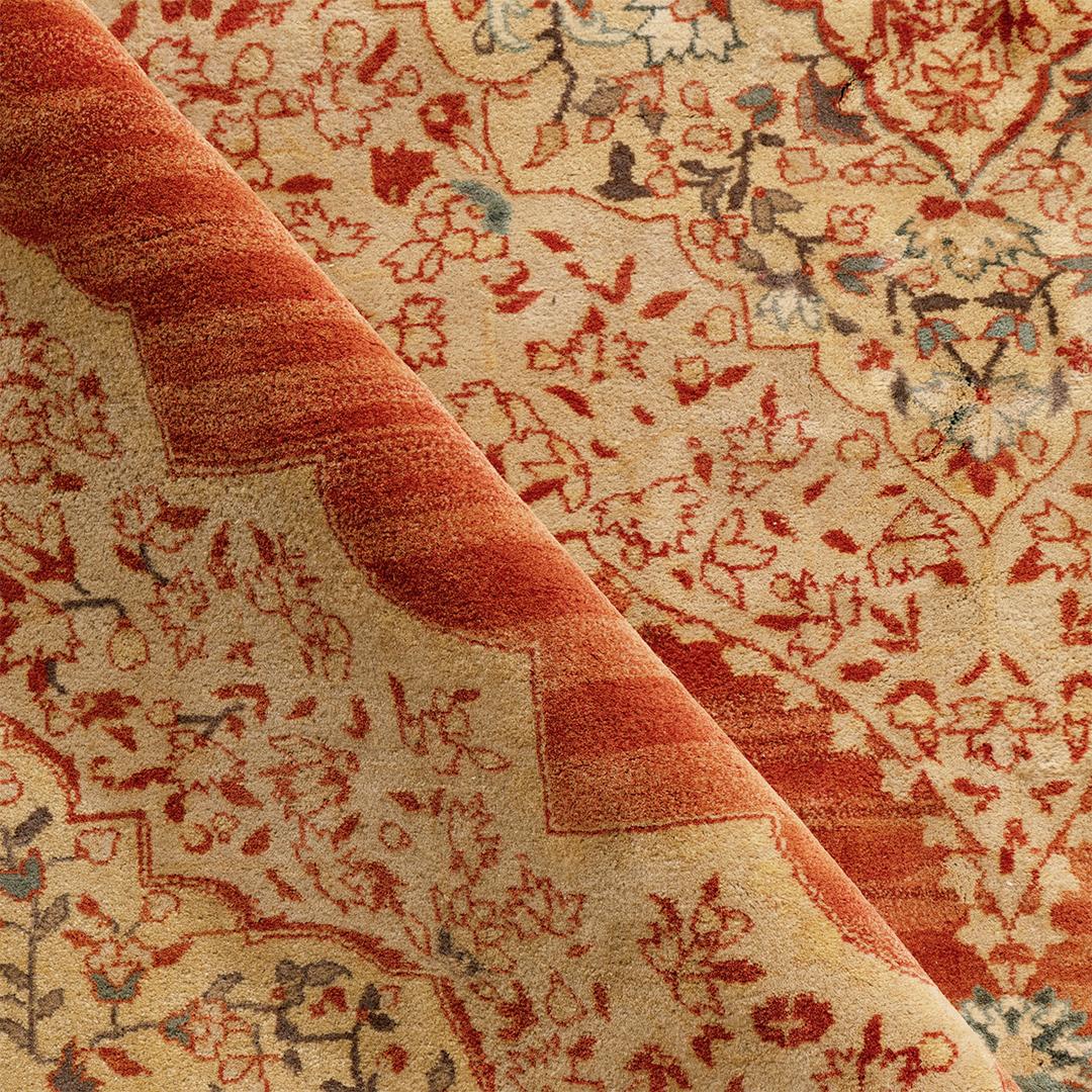 Vintage Persian Tabriz Rug, circa 1920 8'2 x 10' 4