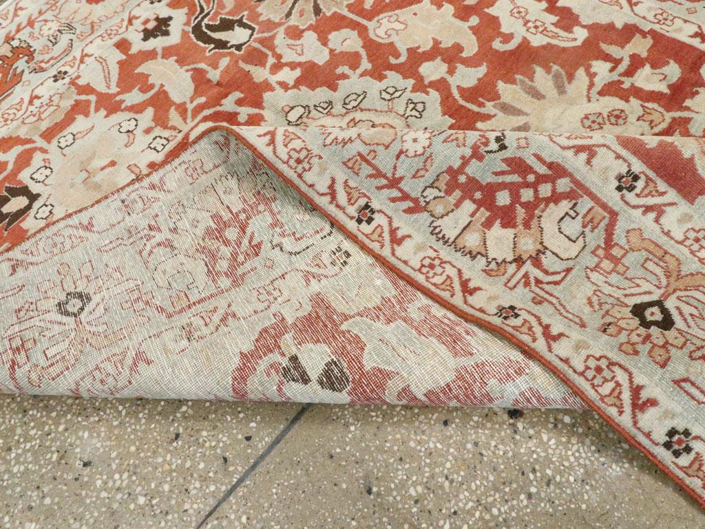 Tapis persan vintage de Tabriz en vente 2