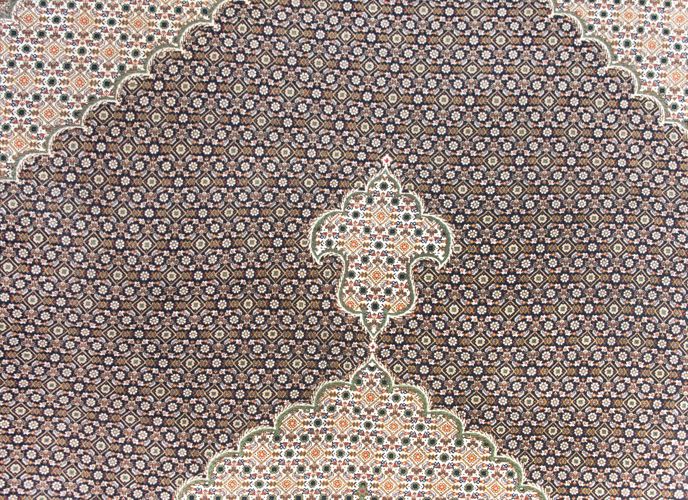 Tappeto persiano Tabriz vintage in vendita 3