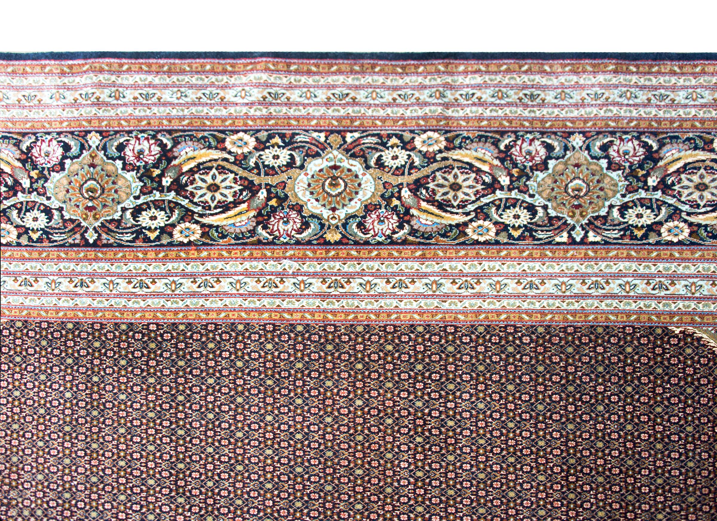Alter persischer Täbris-Teppich im Angebot 3