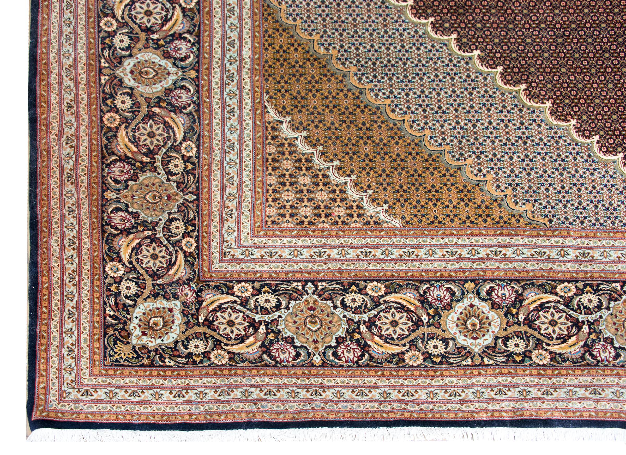 Alter persischer Täbris-Teppich im Angebot 5