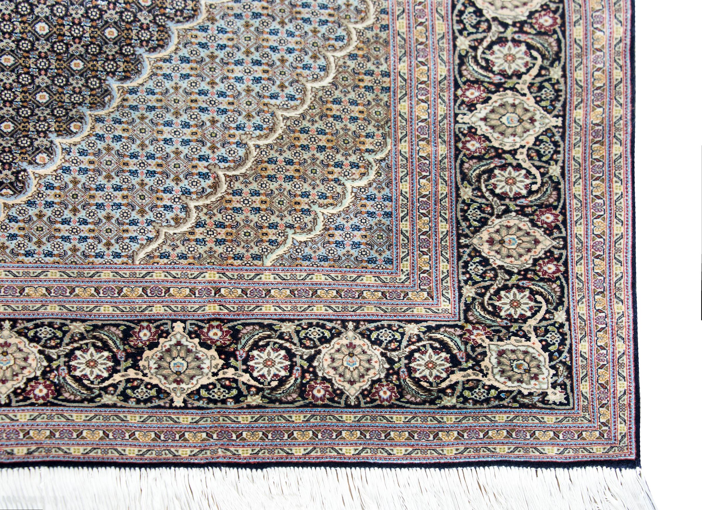 Alter persischer Täbris-Teppich im Angebot 5