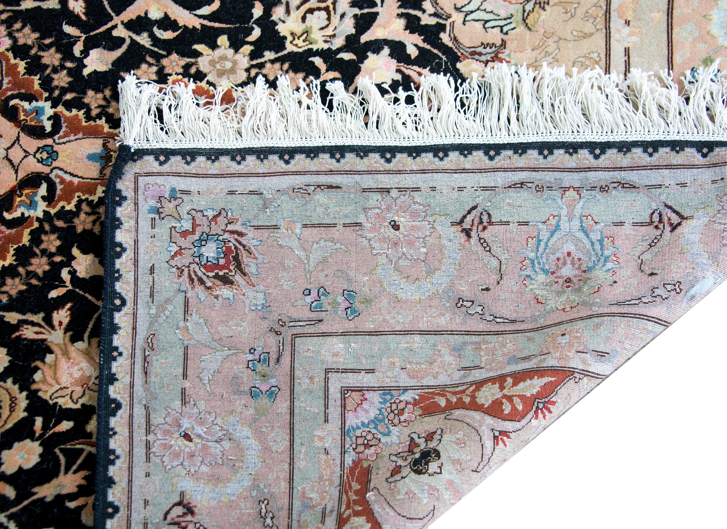 Alter persischer Täbris-Teppich im Angebot 6