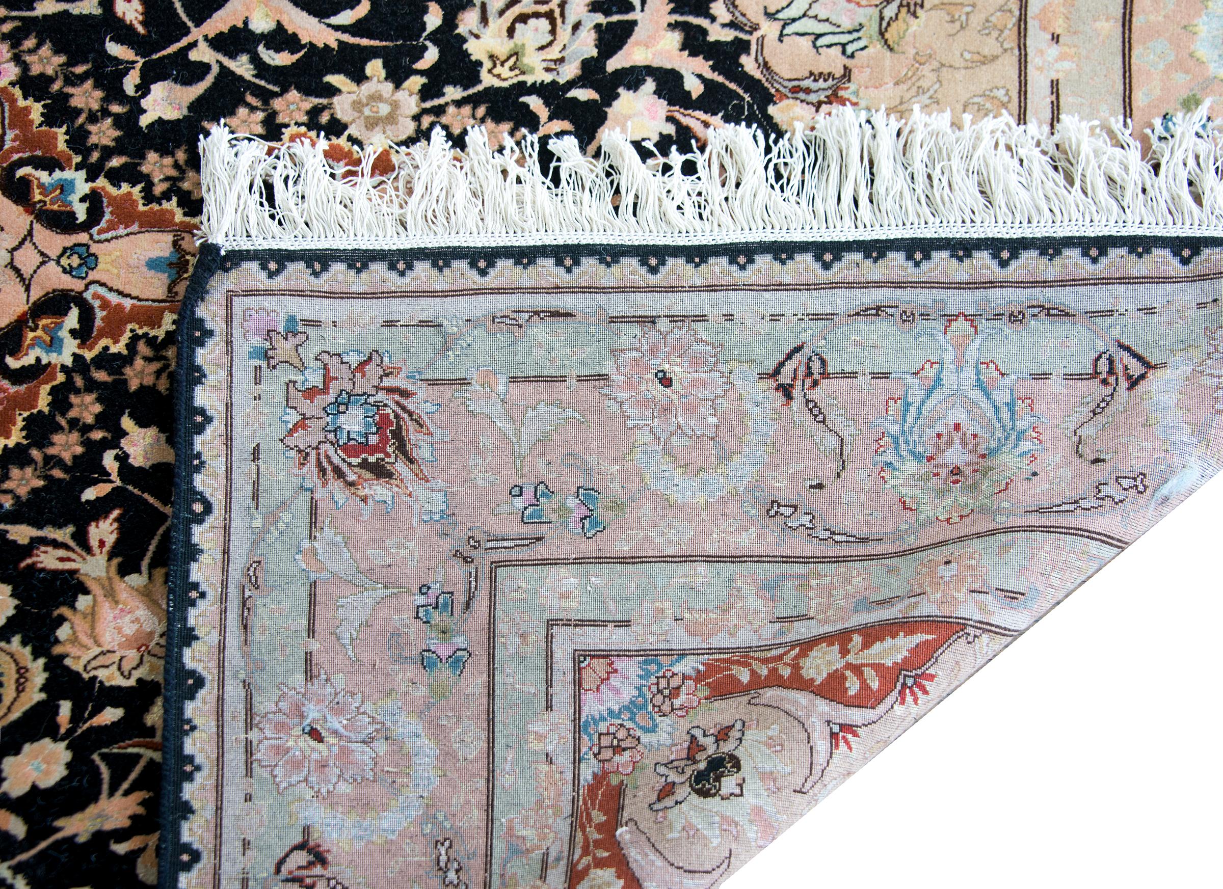 Tapis persan vintage de Tabriz en vente 7