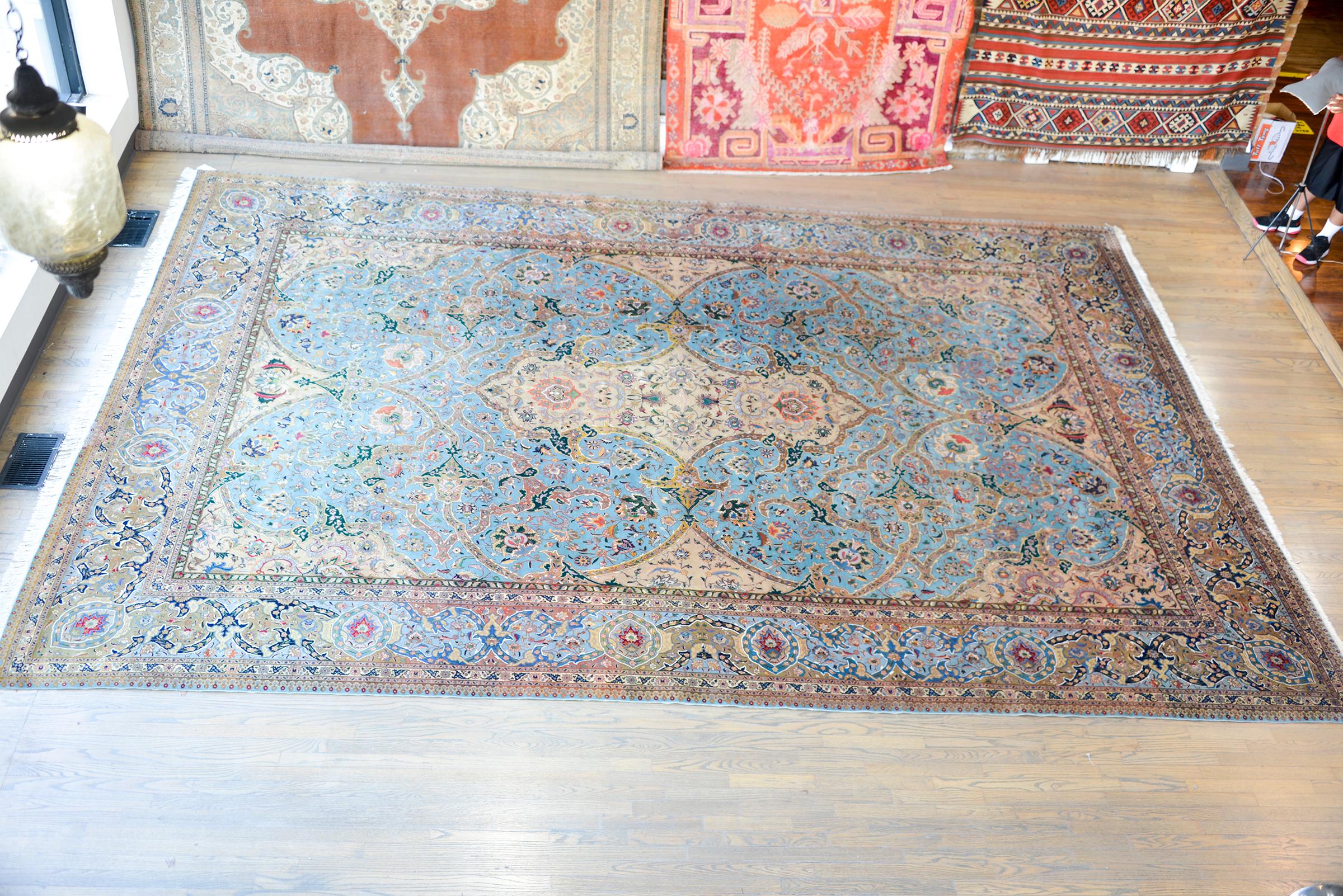 Persischer Täbriz-Teppich im Angebot 8