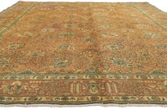 Vintage Persian Tabriz Rug