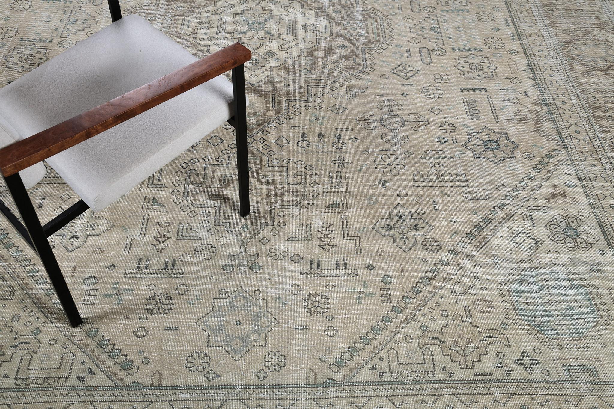 Persiano Tappeto persiano Tabriz vintage in vendita