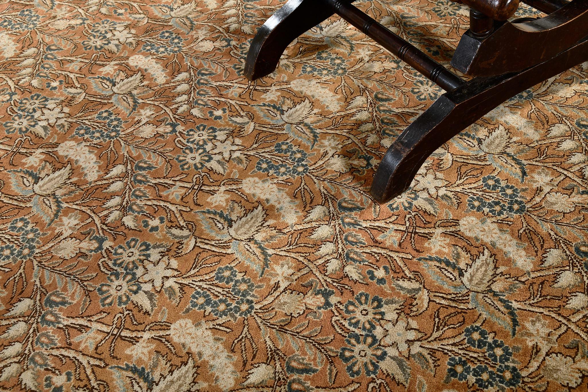 Persischer Täbriz-Teppich im Zustand „Gut“ im Angebot in WEST HOLLYWOOD, CA