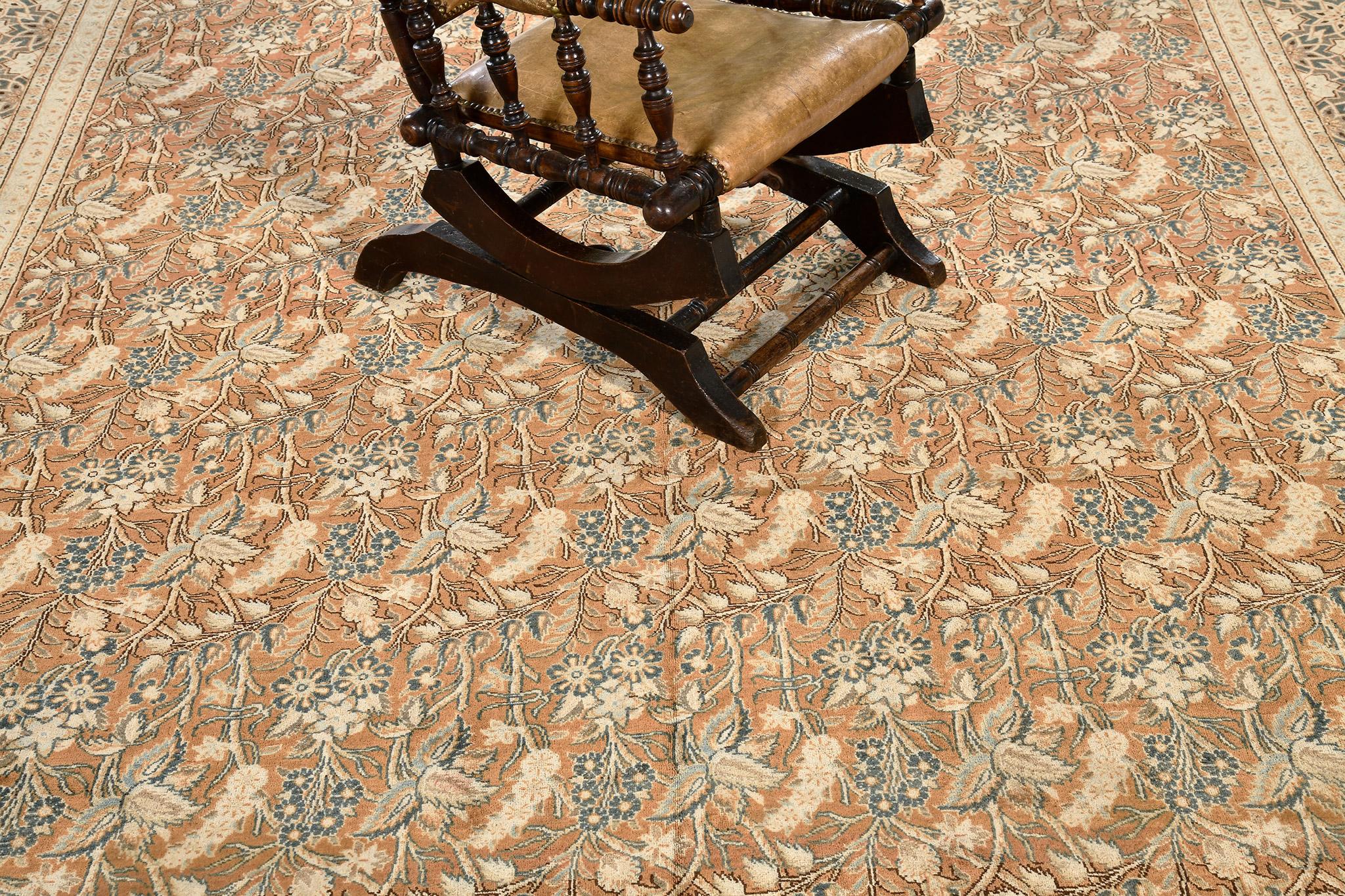 Persischer Täbriz-Teppich (Ende des 20. Jahrhunderts) im Angebot