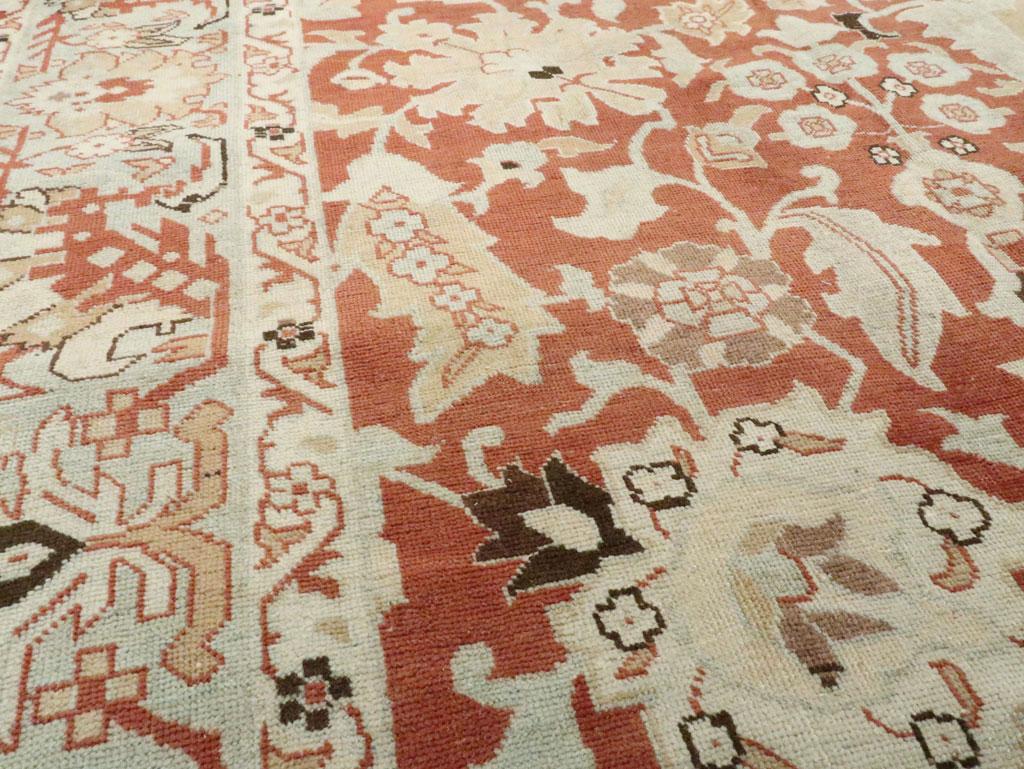 Vintage Persian Tabriz Rug In Excellent Condition For Sale In New York, NY