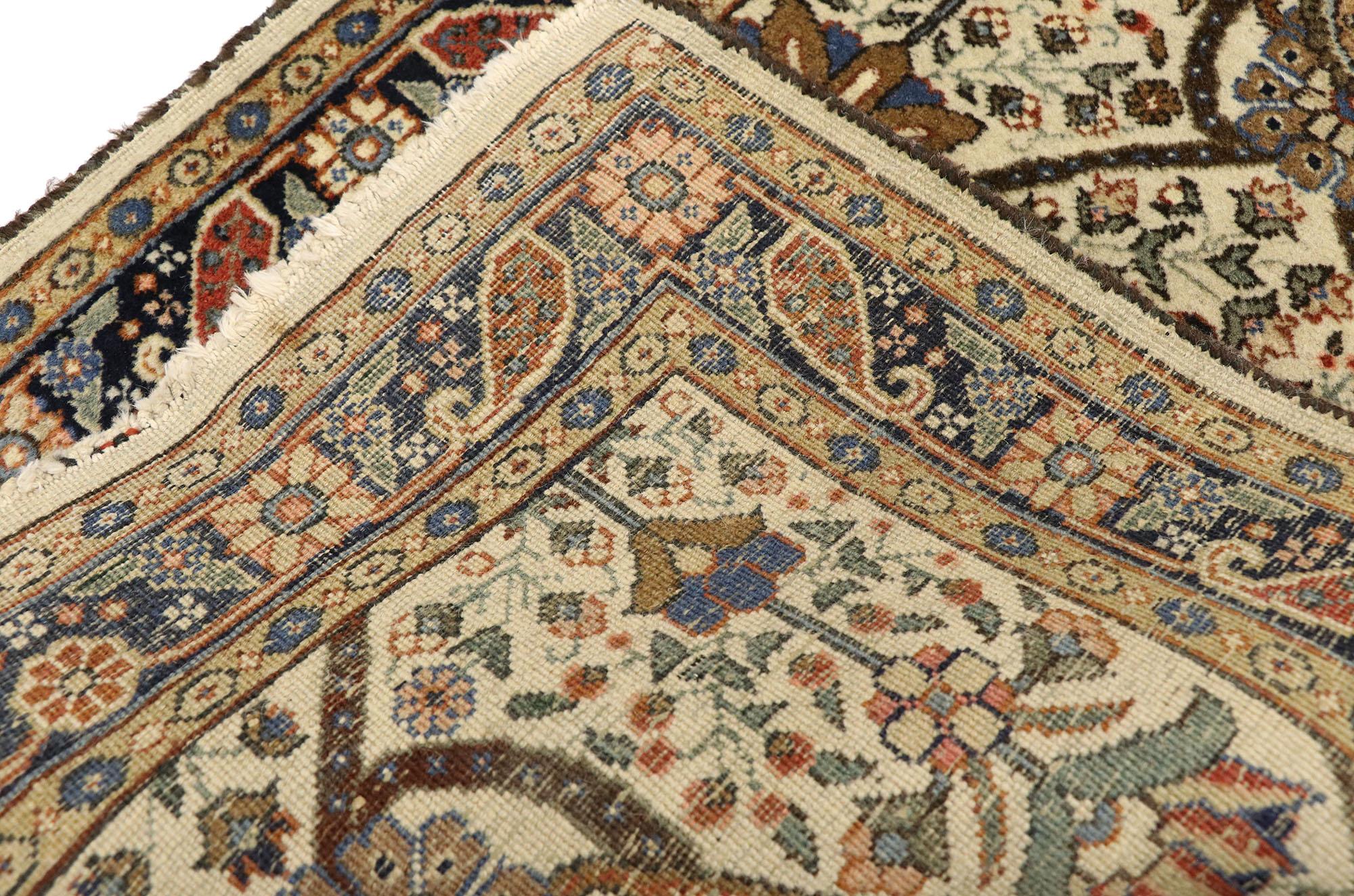 Tapis persan vintage de Tabriz  Bon état - En vente à Dallas, TX