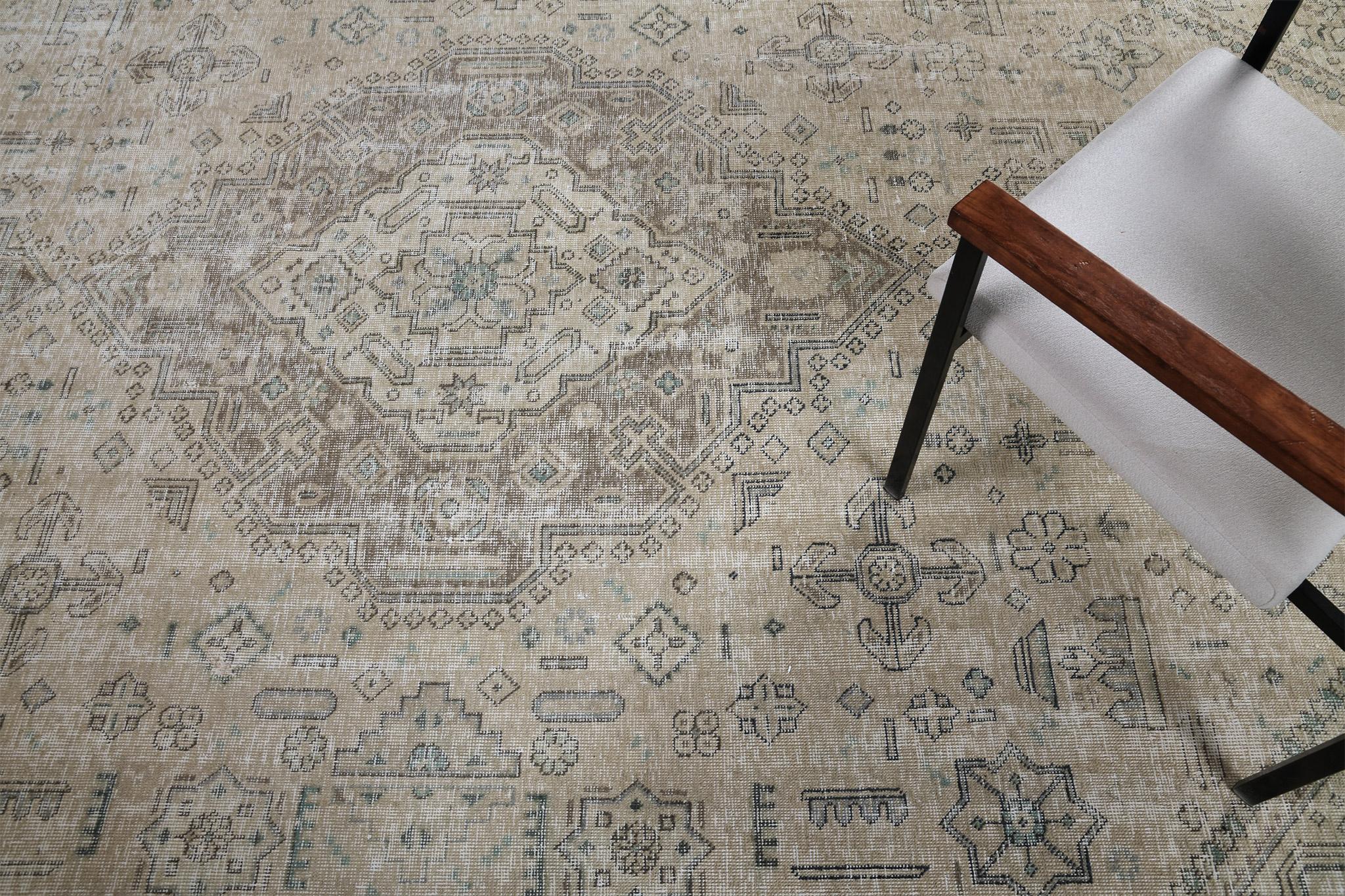 Lana Tappeto persiano Tabriz vintage in vendita