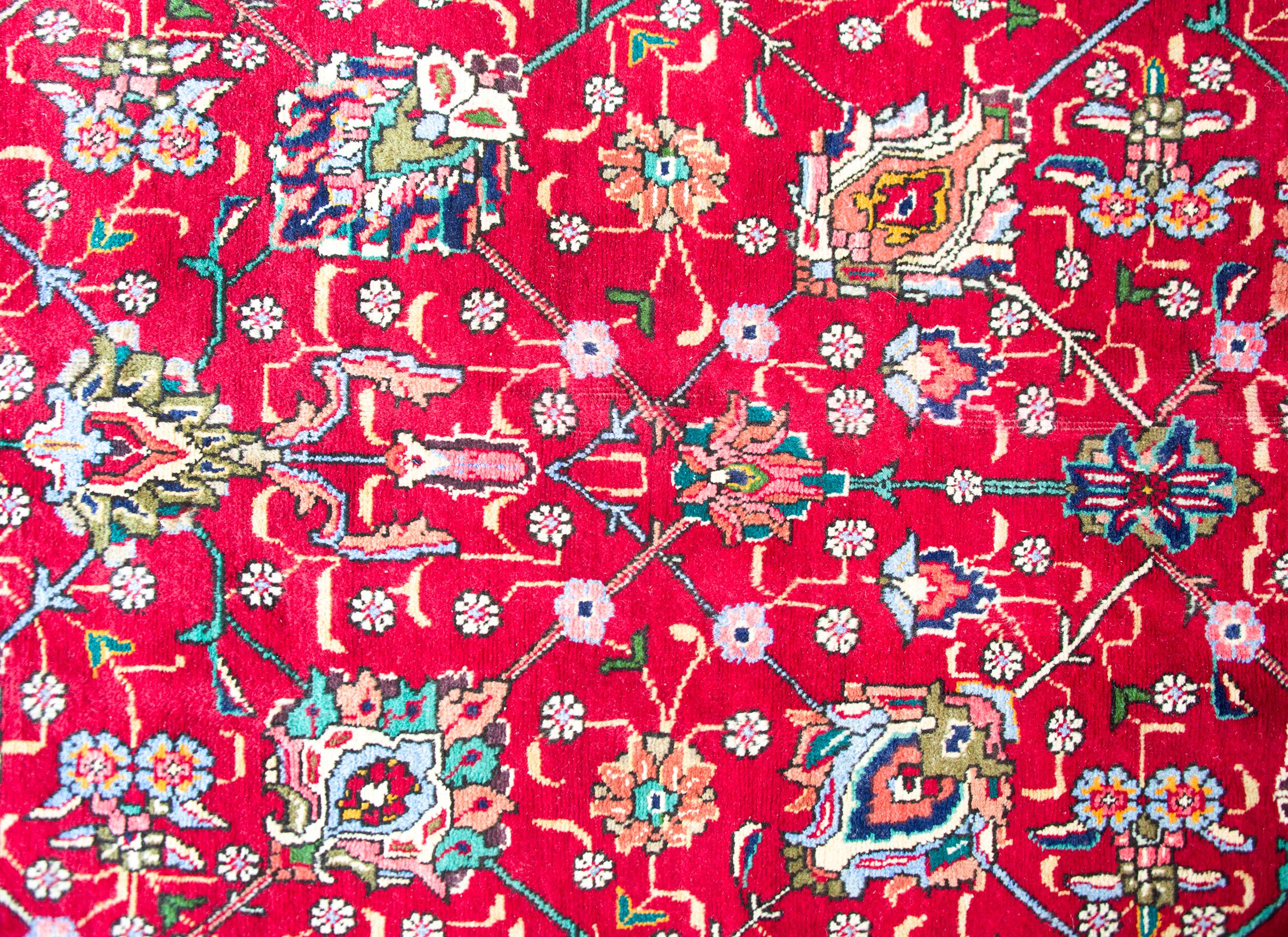 Tappeto persiano Tabriz vintage in vendita 2