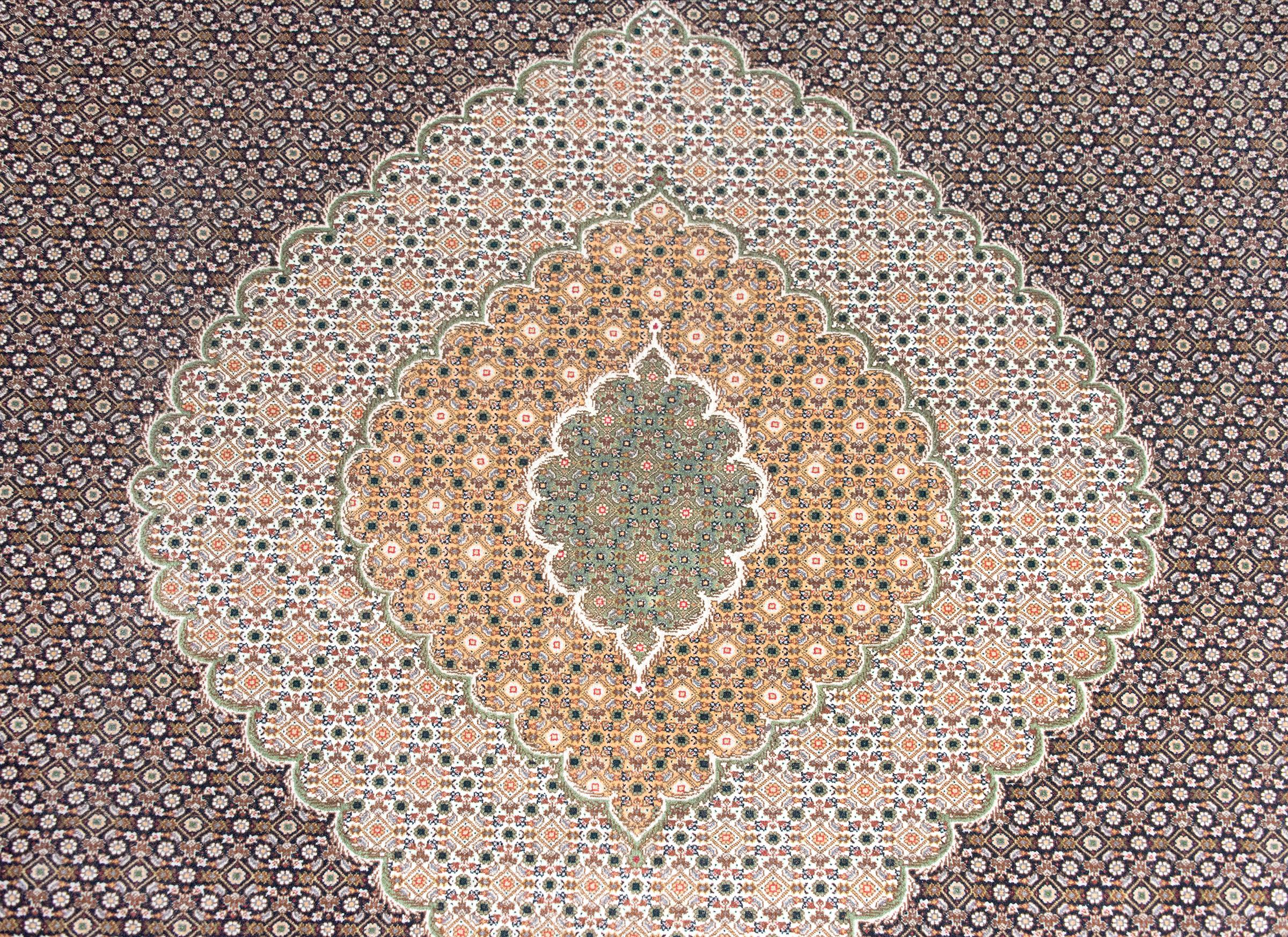 Tappeto persiano Tabriz vintage in vendita 2