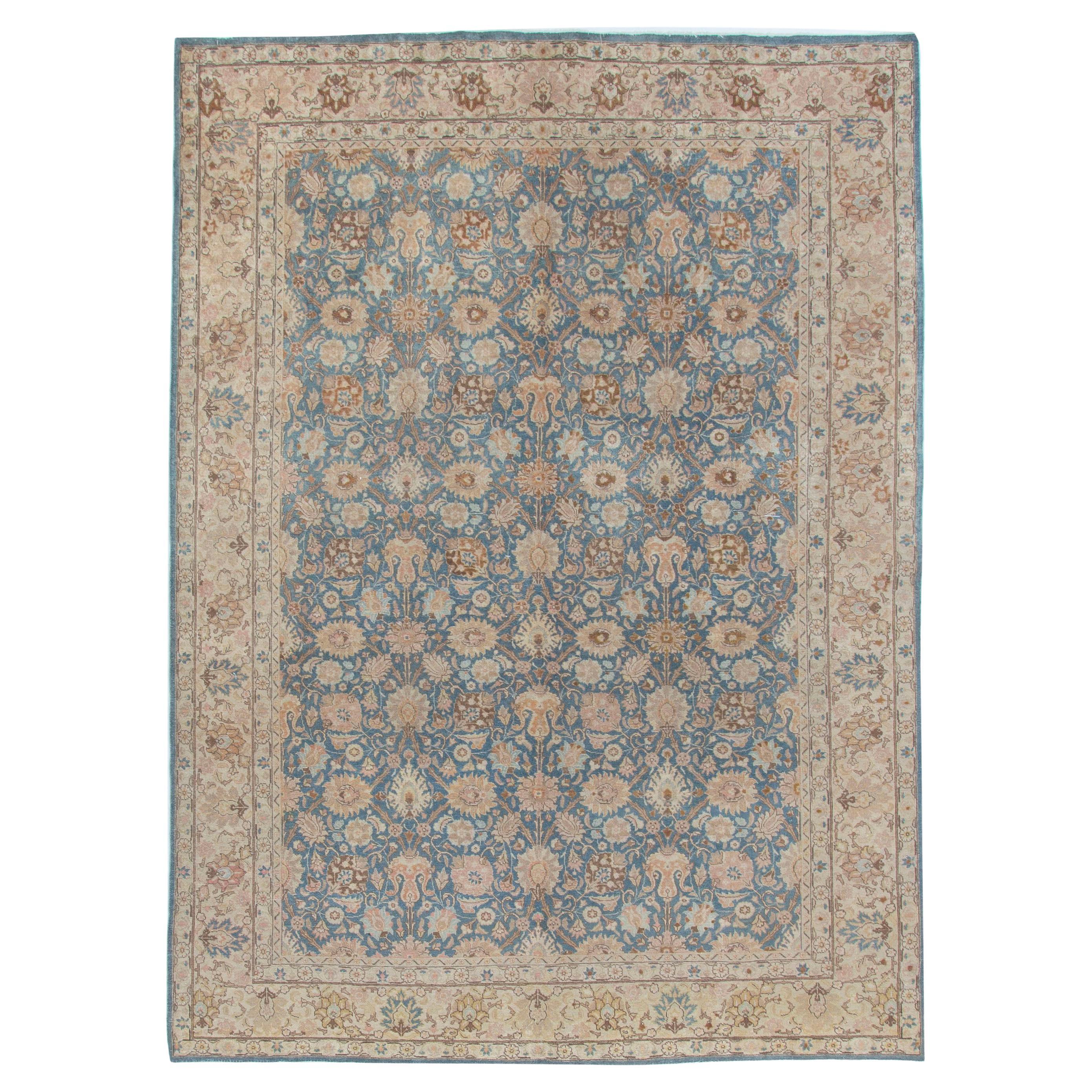 Tapis persan vintage de Tabriz  8'5 x 11' pouces