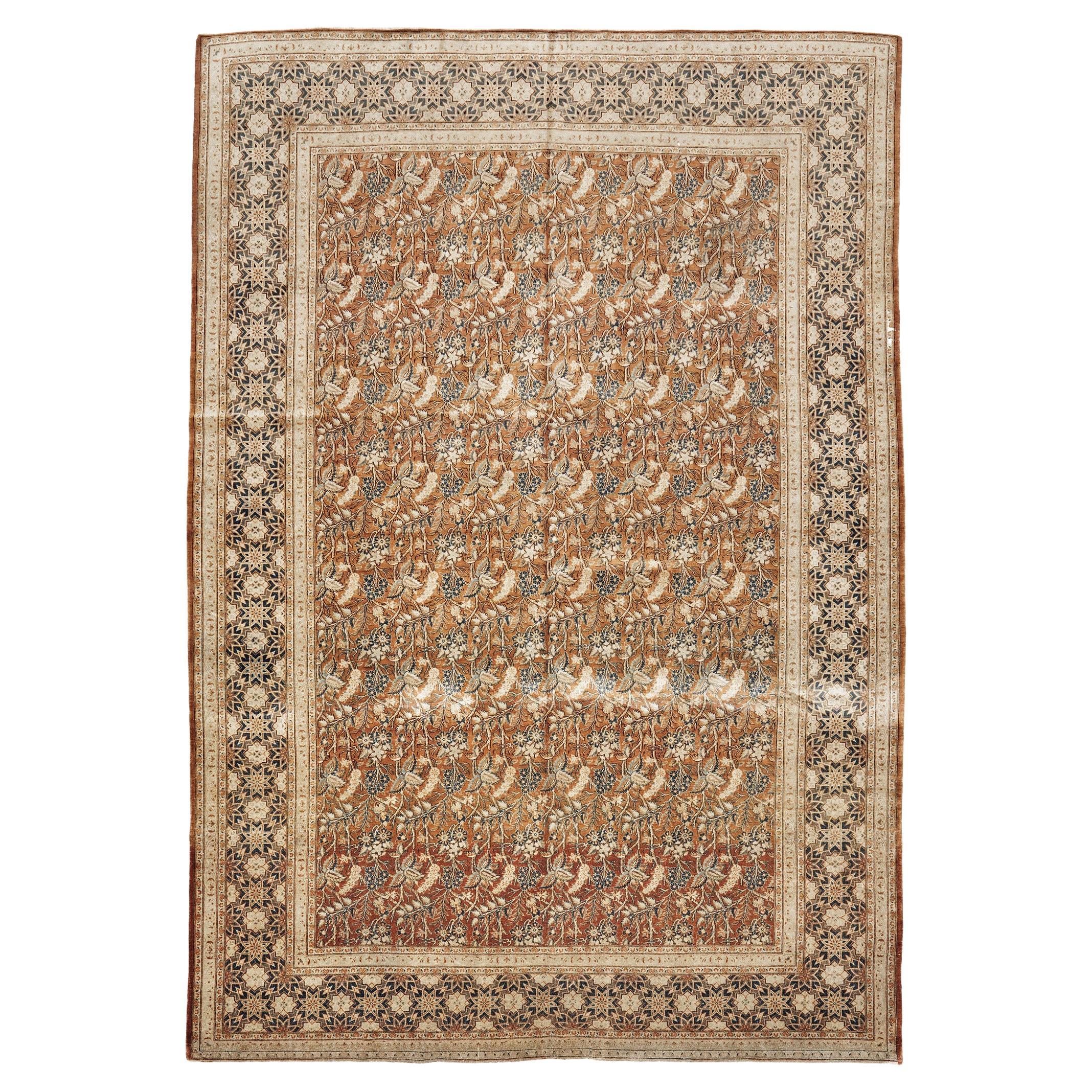 Persischer Täbriz-Teppich im Angebot