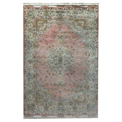 Vintage Persian Tabriz Rug