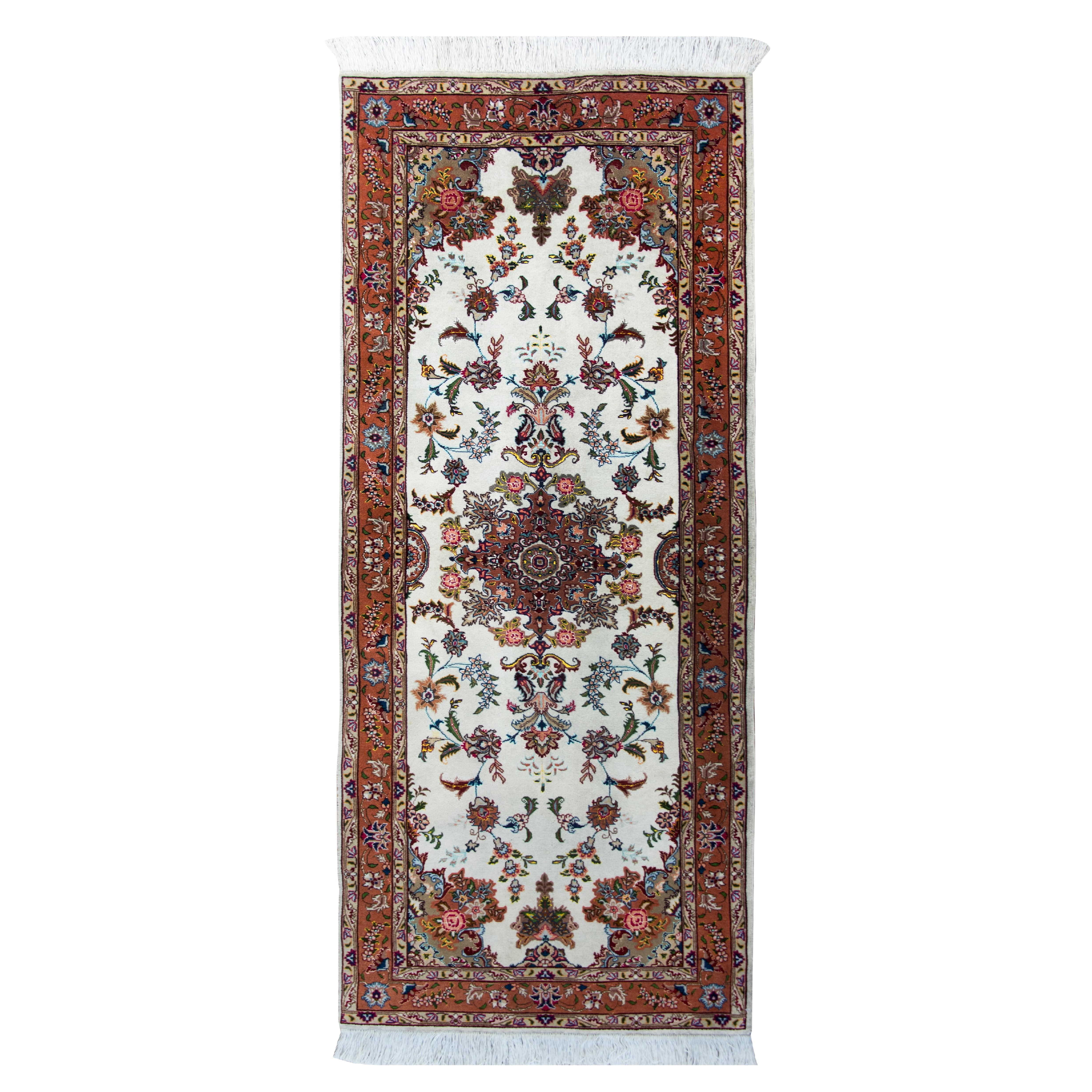 Alter persischer Täbris-Teppich im Angebot