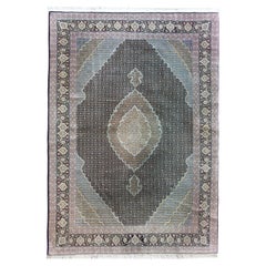 Vintage Persian Tabriz Rug