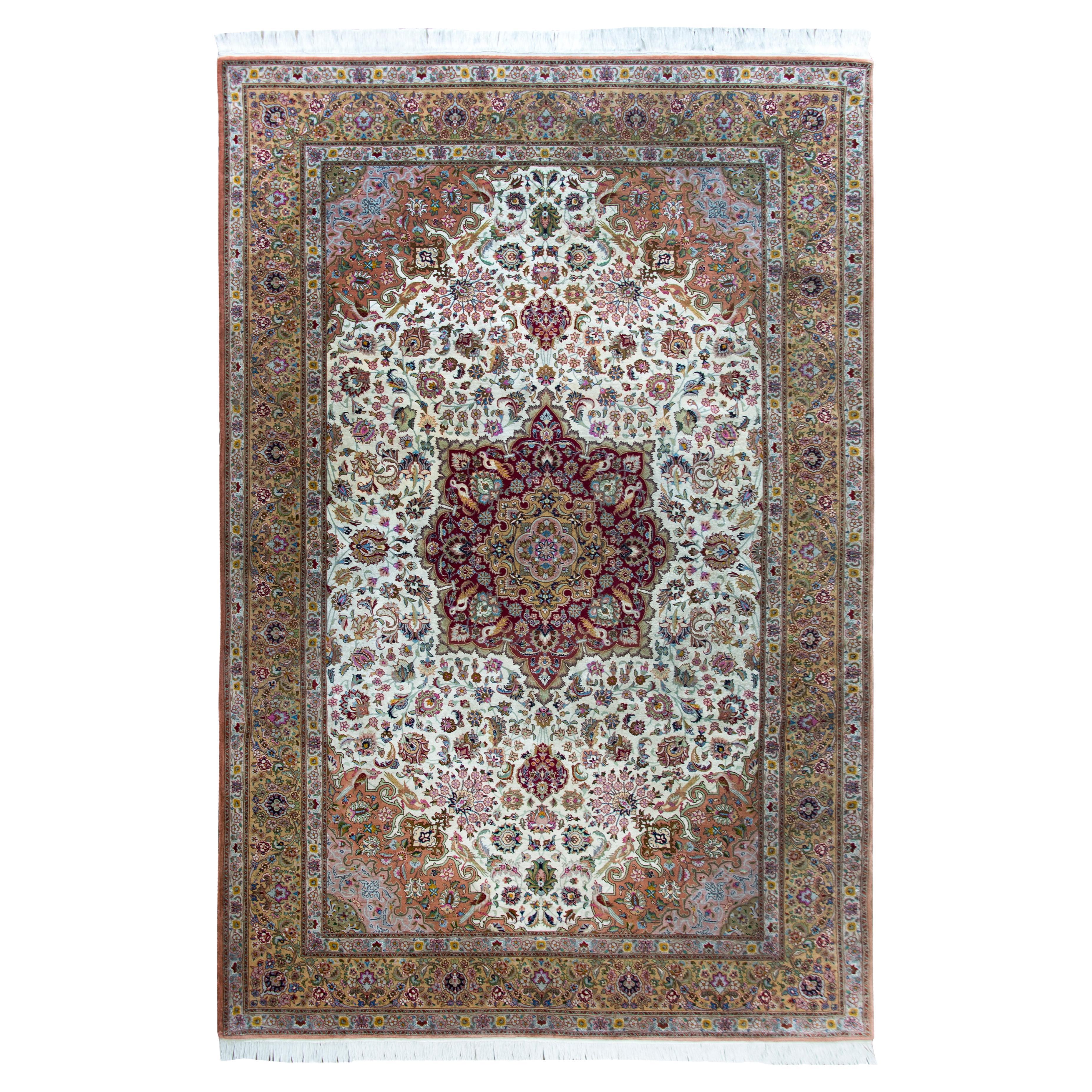 Tappeto persiano Tabriz vintage