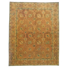 Vintage Persian Tabriz Rug