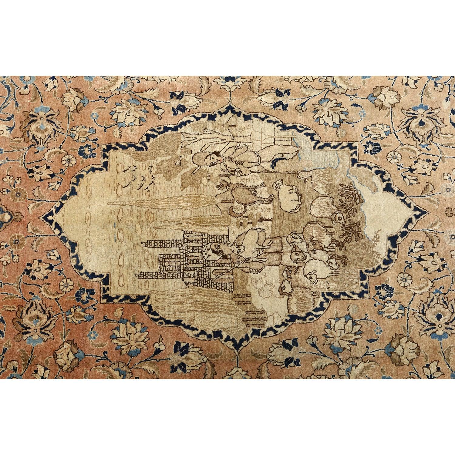 La storia dei tappeti di Tabriz risale al XVI secolo, durante la dinastia Safavide, quando Tabriz divenne un importante centro di tessitura di tappeti. La posizione strategica della città lungo la Via della Seta facilitava il commercio e lo scambio