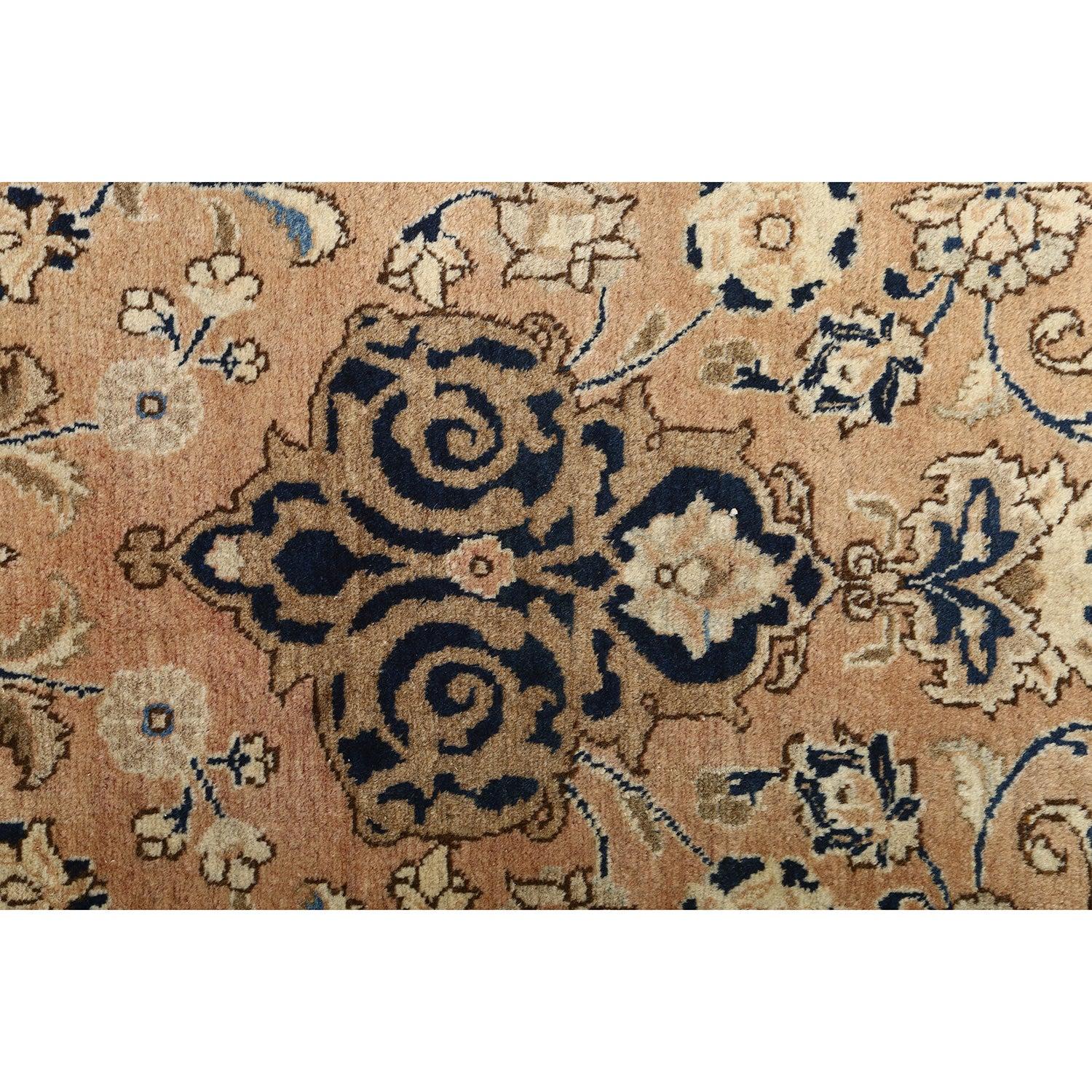 Annodato a mano Tappeto persiano Tabriz vintage - Dimensioni: 12' X 8' in vendita
