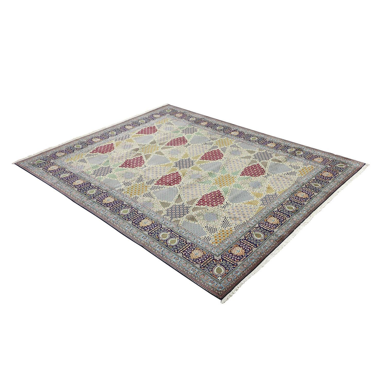 Persiano Tappeto persiano Tabriz vintage - Dimensioni: 12'11 X 10' in vendita
