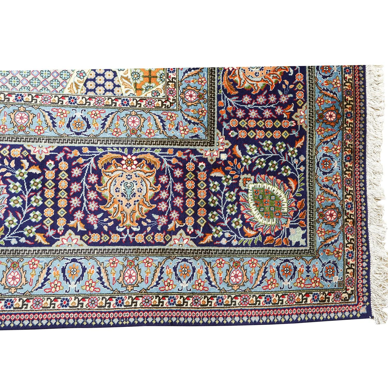 Annodato a mano Tappeto persiano Tabriz vintage - Dimensioni: 12'11 X 10' in vendita