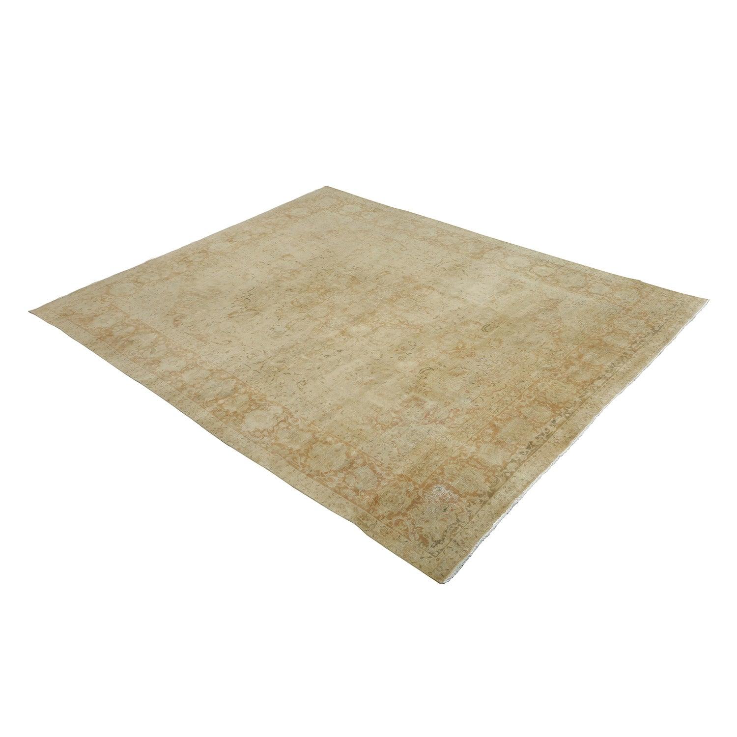 Persiano Tappeto persiano Tabriz vintage - Dimensioni: 12'6 X 10' in vendita