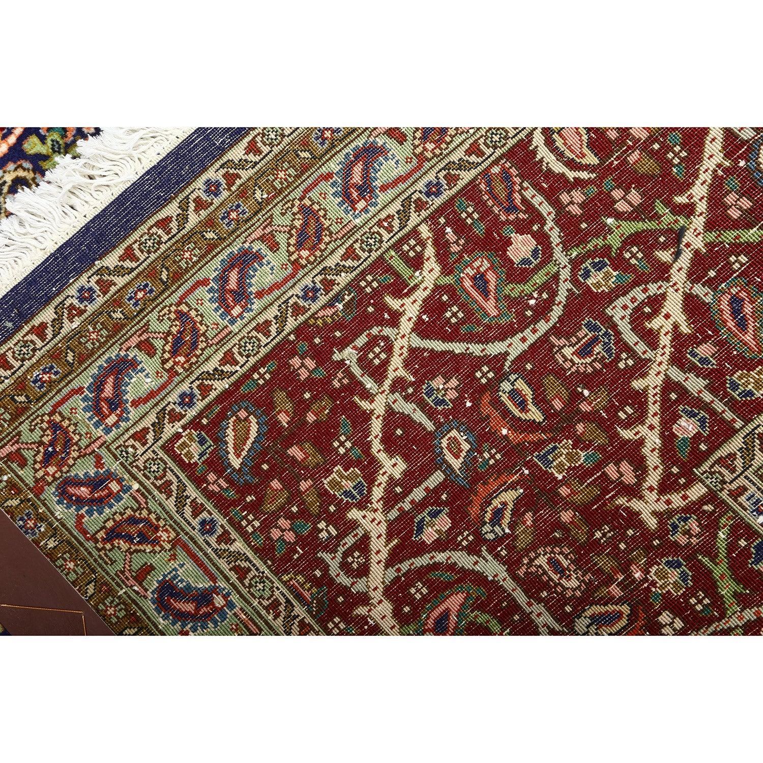 Persiano Tappeto persiano Tabriz vintage - Dimensioni: 12'7 X 9'7 in vendita