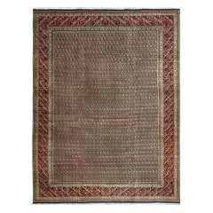 Alfombra Persa Tabriz Vintage - Tamaño: 12'7 X 9'7