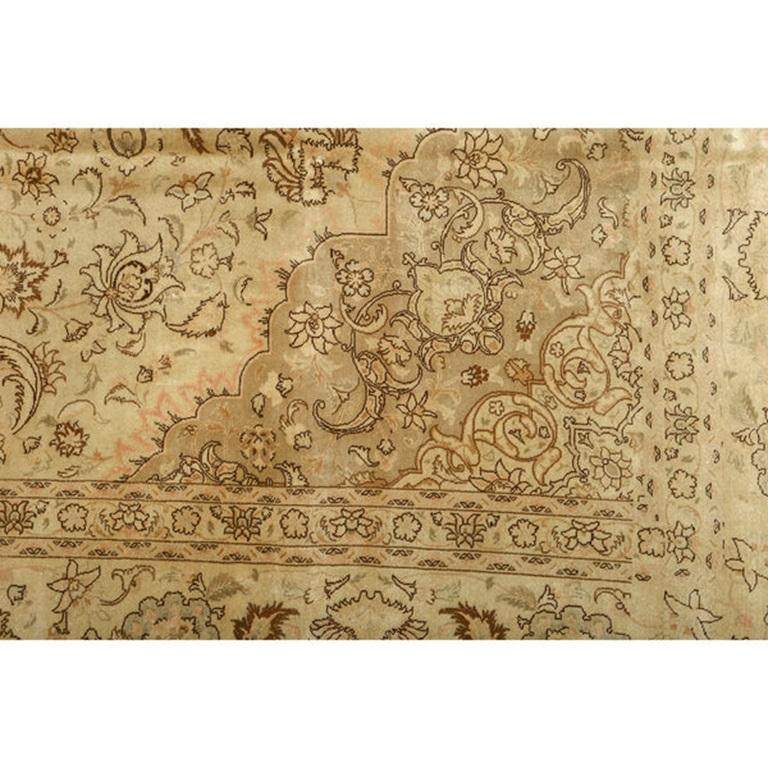 Persiano Tappeto persiano Tabriz vintage - Dimensioni: 13' X 9'8 in vendita