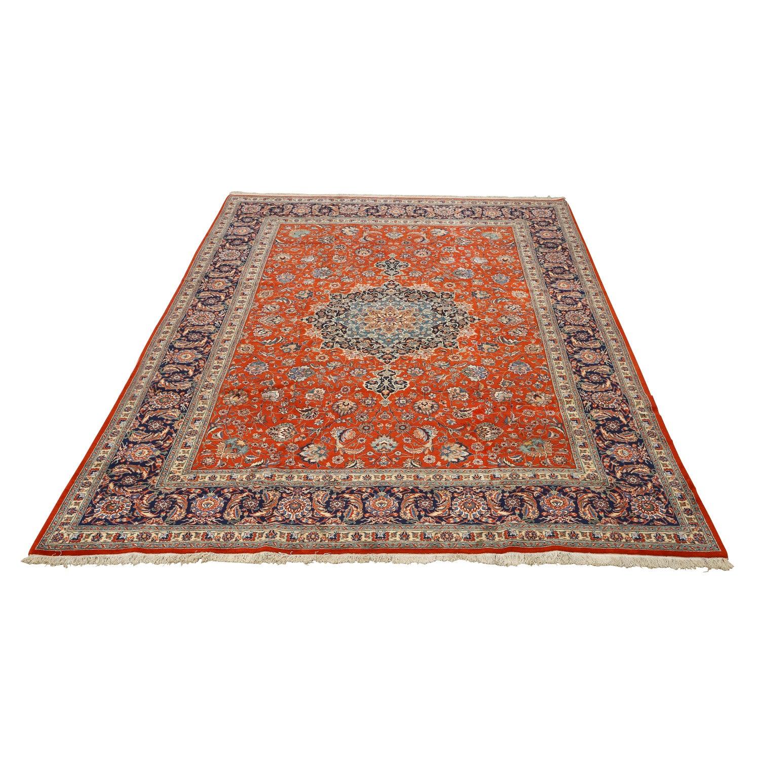 Persiano Tappeto persiano Tabriz vintage - Dimensioni: 13'2 X 9'10 in vendita