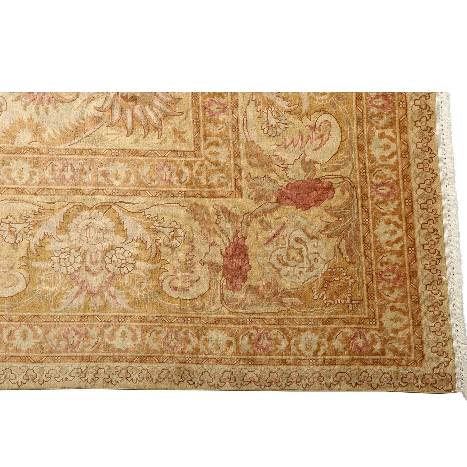 Annodato a mano Tappeto persiano Tabriz vintage - Dimensioni: 3'2 X 9'11 in vendita