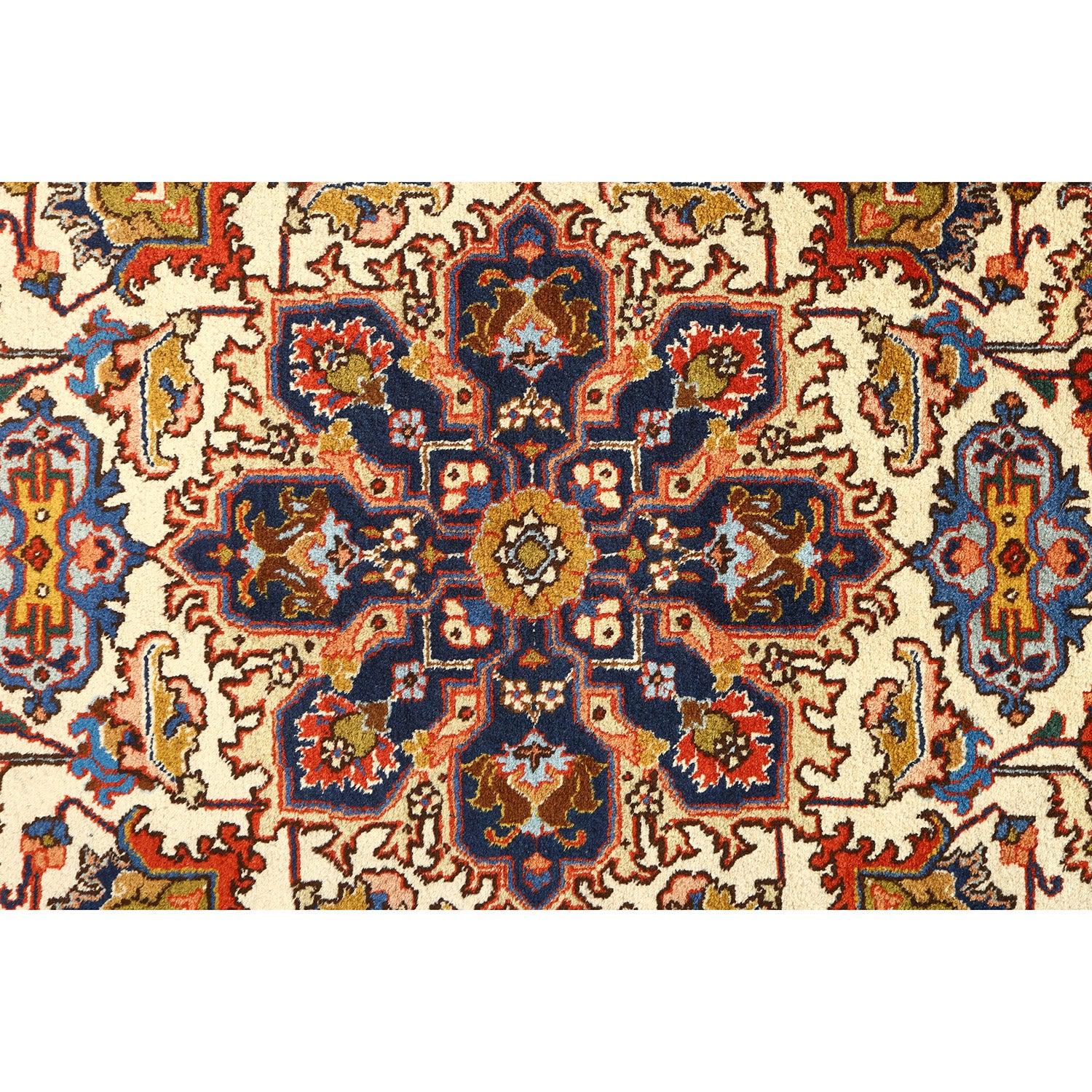 Annodato a mano Tappeto persiano Tabriz vintage - Dimensioni: 6'5x4'8 in vendita