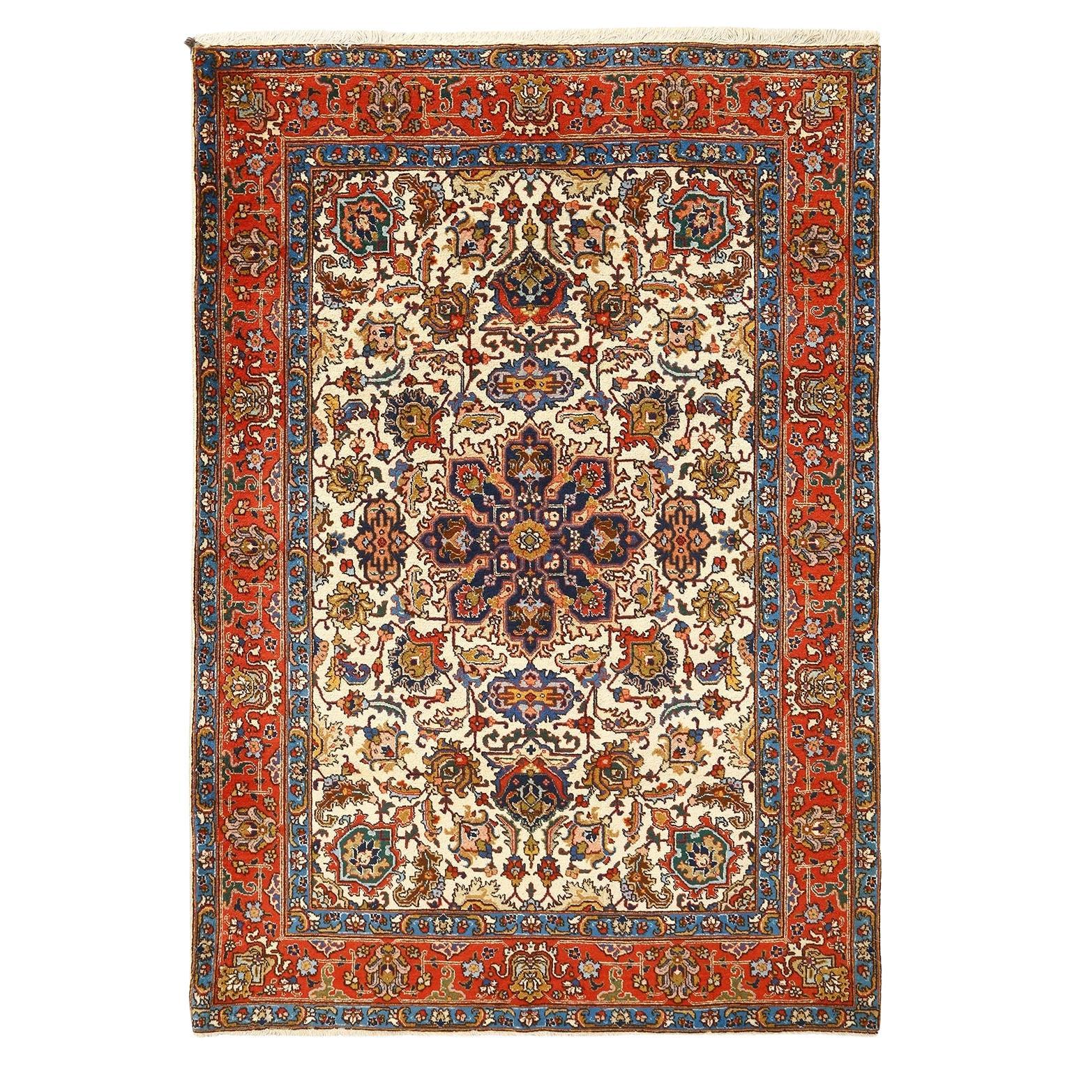 Tappeto persiano Tabriz vintage - Dimensioni: 6'5x4'8