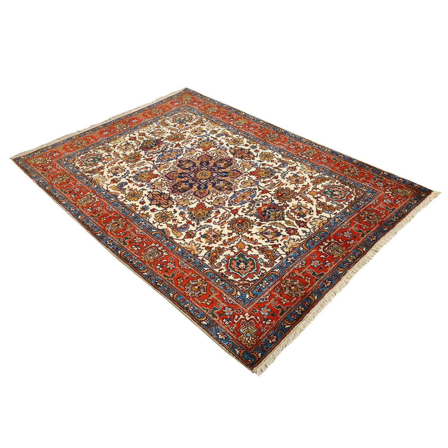 Persiano Tappeto persiano Tabriz vintage - Dimensioni: 6'8x4'7 in vendita