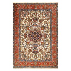 Alfombra Persa Tabriz Vintage - Tamaño: 6'8x4'7