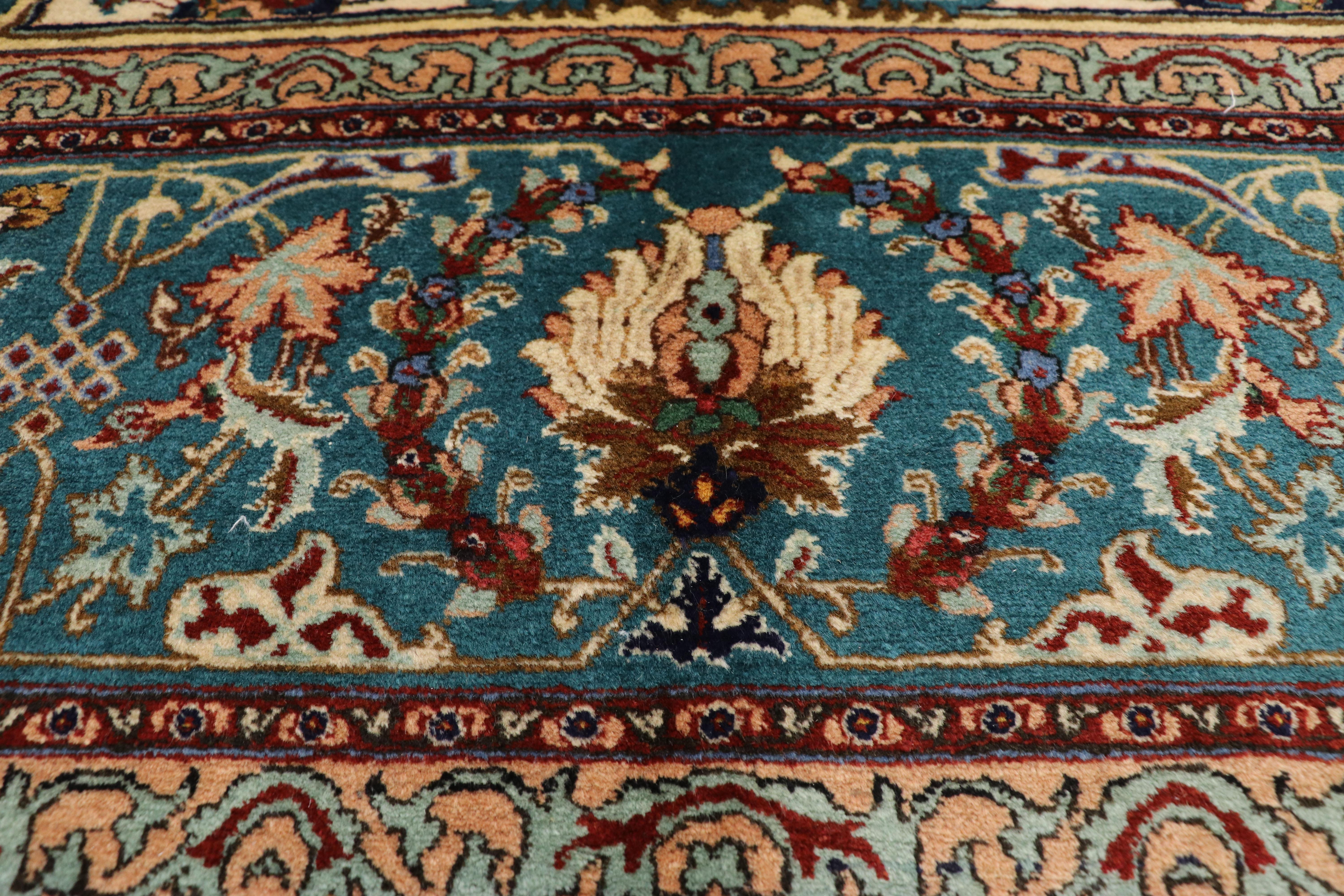 Persischer Täbriz-Teppich im venezianischen Barock-Stil im Zustand „Gut“ im Angebot in Dallas, TX