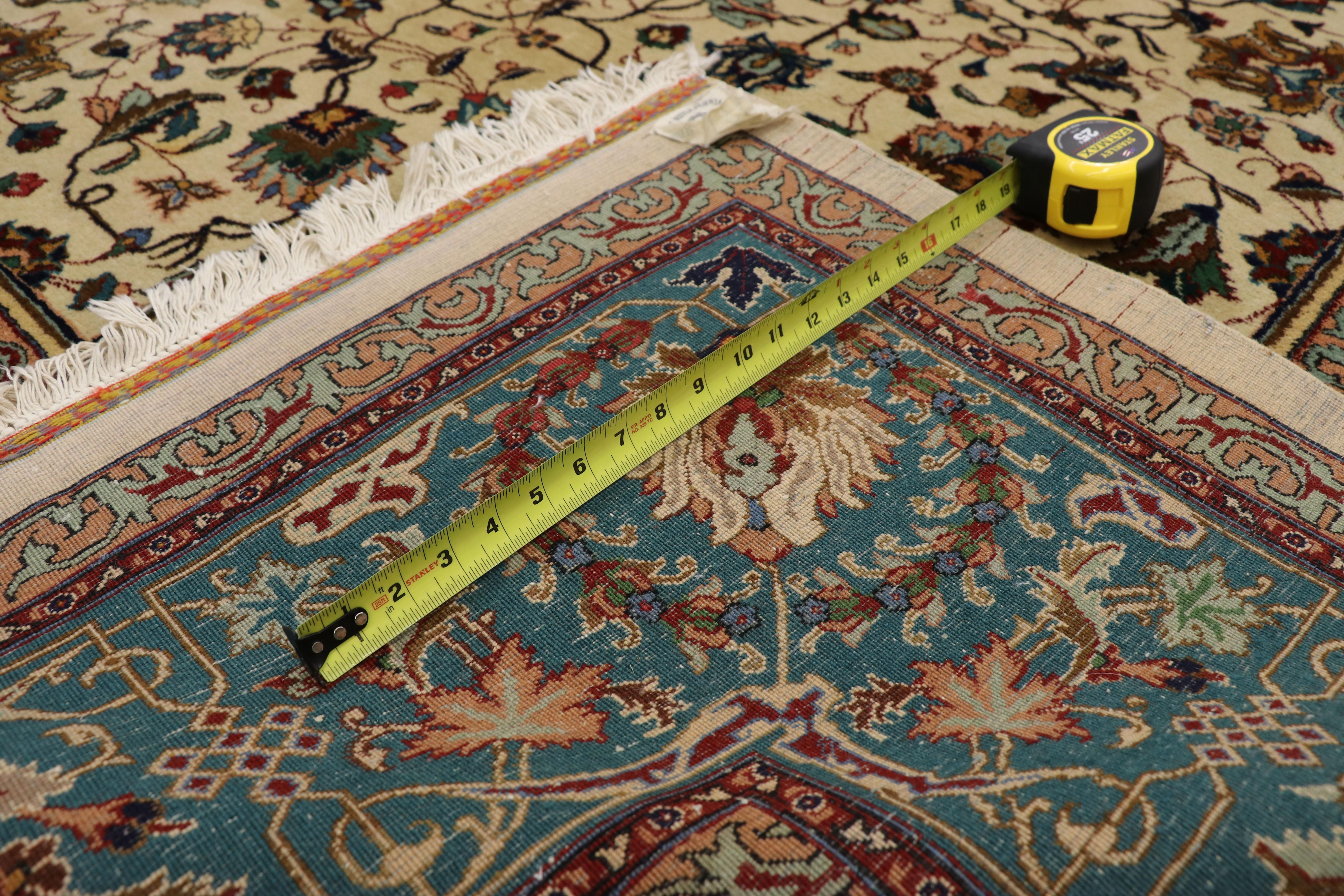 Persischer Täbriz-Teppich im venezianischen Barock-Stil (20. Jahrhundert) im Angebot