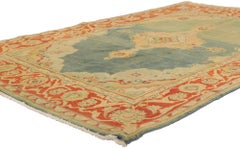Vintage Persian Tabriz Rug with Italian Renaissance Style