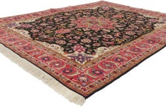 Persischer Täbris-Teppich mit raffinierter Barockfarben-Palette