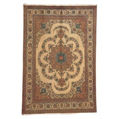 Persischer Täbriz-Teppich im romantischen toskanischen Stil