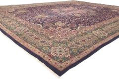 Vintage Persian Tabriz Rug, Timeless Elegance Meets Historical Richness