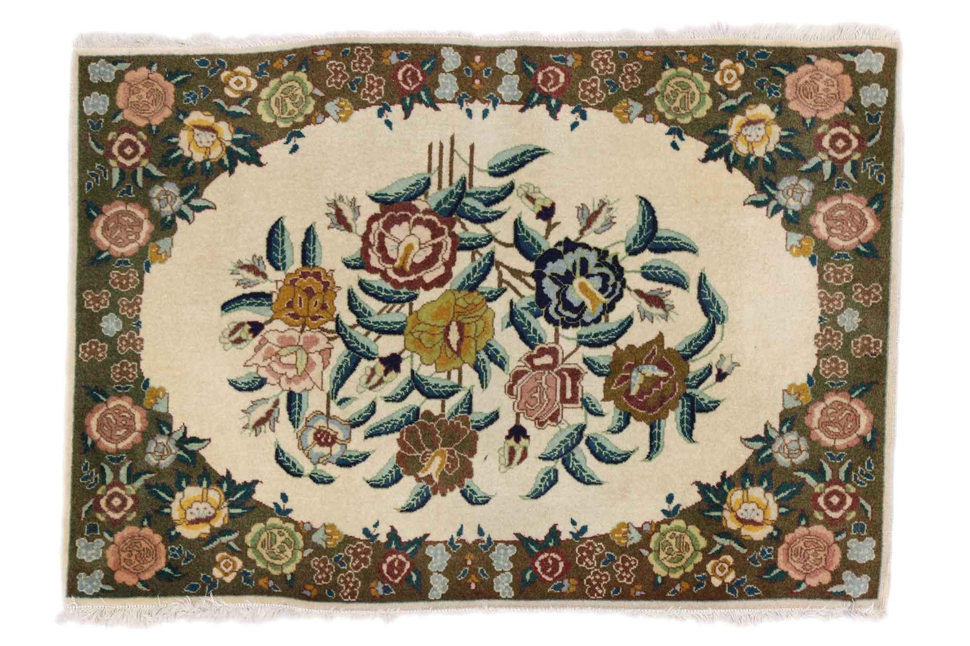 1950's Persian Tabriz Rug with Traditional Style in vendita 2